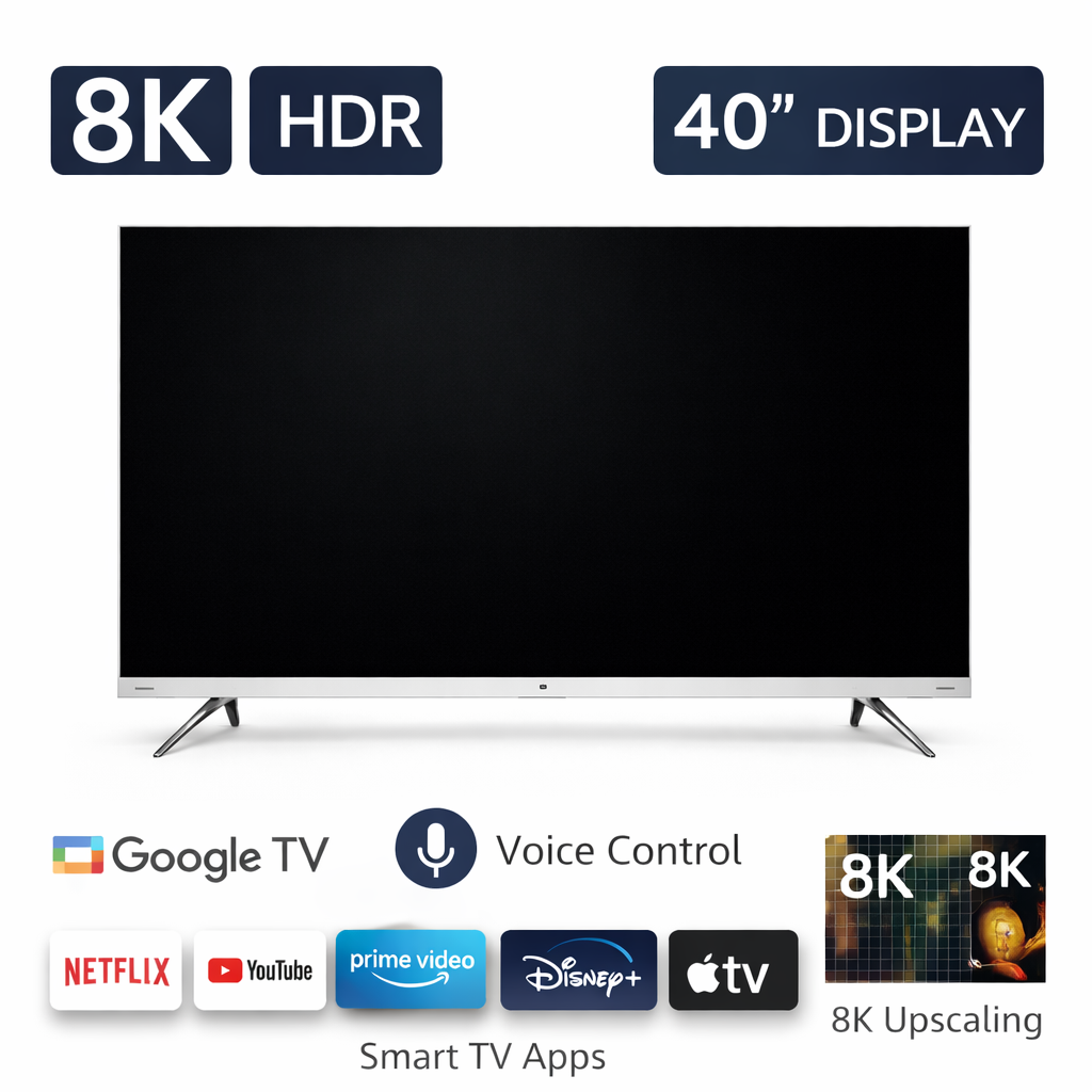 LumiVue SilverLine 65" 8K Smart TV