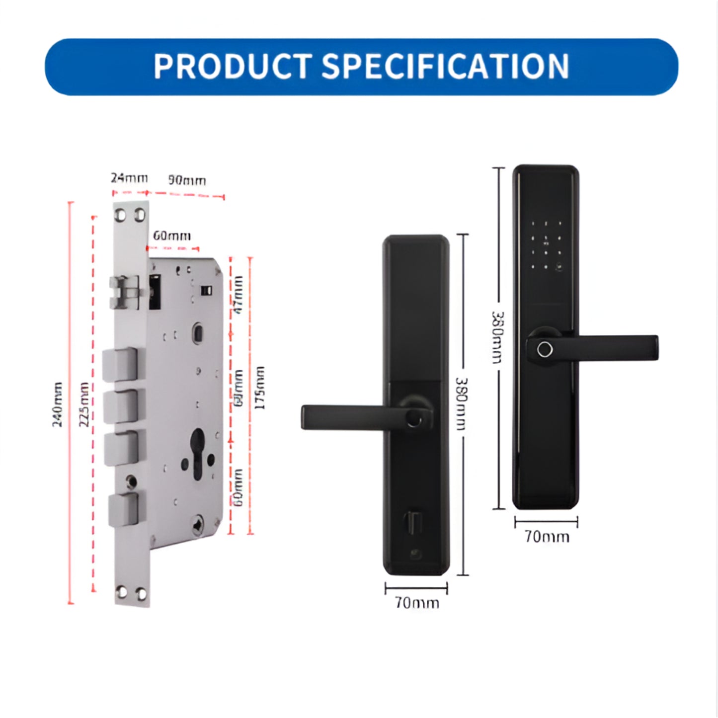 ObsidianKey VantaTouch Smart Lever Lock