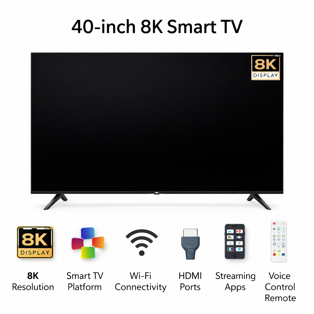 NovaLux AetherView 85" 8K Smart TV