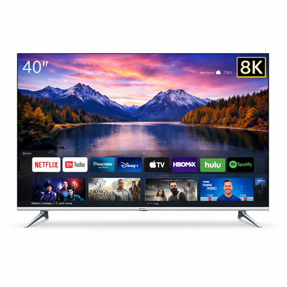 NovaLux AetherView 40" 8K Smart TV