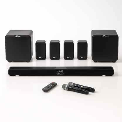 AuroraSound StageBar X7 5.2 Wireless Karaoke Cinema